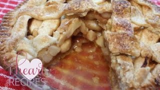 Homemade Apple Pie  I Heart Recipes [upl. by Akinirt]