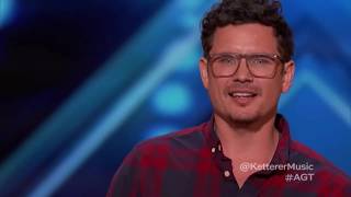 Michael Ketterer  Father of 6 Sings To Love Somebody  Amazing Golden Buzzer Audition [upl. by Vas]