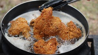 Deep Fried Crispy Chicken Wings Recipe  The Secret to the Perfect Fried Chicken [upl. by Raven]