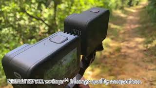 CERASTES 4K 5K WiFi Antishake Action Camera V11 [upl. by Hayotal956]