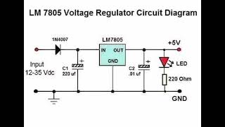 12 volt se 5 volt kaise banaye with diagram [upl. by Haodnanehs]