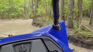 2024 Yamaha YXZ cruising the water at Boggs and Boulders [upl. by Golightly436]