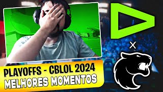 HIGHLIGHTS do CBLOL 2024 LOUD x FURIA  PLAYOFFS  2ª Etapa  Os Liões do Rift [upl. by Shaine182]