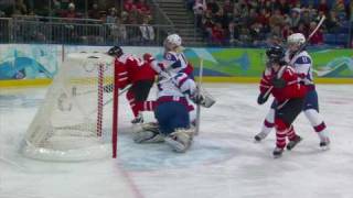 Slovakia 25 Switzerland  Womens Ice Hockey  Vancouver 2010 Winter Olympics [upl. by Oreves17]