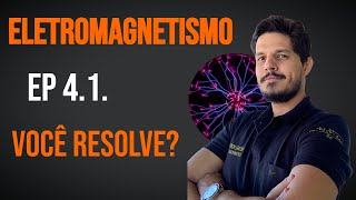 EP41  Eletromagnetismo  Hayt  8 ed  Trabalho da Força Elétrica  Resolução de Exercício [upl. by Eizdnil712]