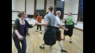 Scottish country dance class Seattle U district  Dundee Whaler [upl. by Aisyat]