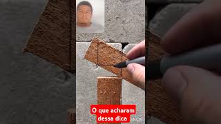 O pedreiro mais inteligentes do planeta façavocêmesmo dicas viralvideo obras memes construcao [upl. by Damal]