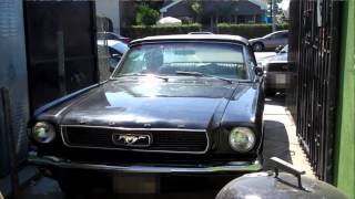 Stolen 1966 Ford Mustang Convertible Recovered by LoJack [upl. by Lrac]