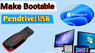 How to Create Bootable USB Windows 10  How to Install Windows from USB  Rufus Bootable USB Drive [upl. by Frasquito]