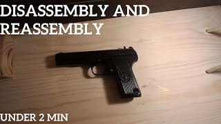 WE TT33 Tokarev disassembly and reassembly [upl. by Ynnij]