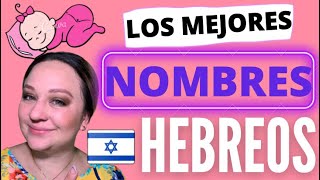 NOMBRES para NIÑAS HEBREOS 🇮🇱 👧🏻  90 NOMBRES HEBREOS para NIÑA  LA LISTA MÁS COMPLETA ✅ [upl. by Fineman298]