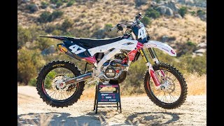 Racer X Films Garage Build 2018 Kawasaki KX250F Big Bore [upl. by Oeht66]