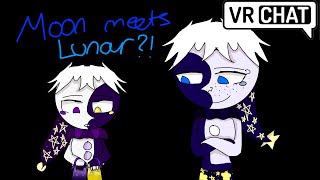 Moon meets LUNAR ain’t VrChat [upl. by Meng]