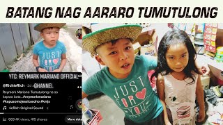 BATANG NAG AARARO TUMUTULONG SA KAPWA BATA  REYMARK MARIANO [upl. by Bolme727]