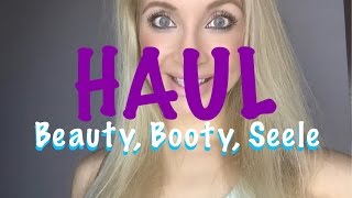 HAUL  vegan  GUTES für den BODY GESUNDHEIT WELLNESS BOOTY MUSKELN [upl. by Trinl]