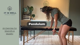 Pendulum Shoulder Swing amp Scapular Retractions [upl. by Nyletak937]