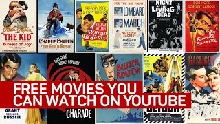 Free movies you can watch on YouTube [upl. by Nosyt968]