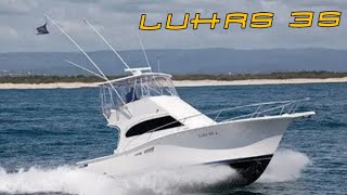 Luhrs Unique 35 Convertible Walkthrough Luhrs Yanmar Episode171 [upl. by Letnoj955]