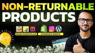 Best NonReturnable Ecommerce Products 📈 Beginners Guide ✅ Sell on Amazon Flipkart amp Own Website [upl. by Natrav]