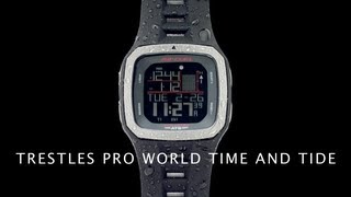 Rip Curl Watches Trestles Pro World Tide amp Time Training [upl. by Roseann]