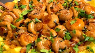 Unglaublich wie lecker diese Champignons mit Kartoffeln sind Einfach schnell und preiswert [upl. by Adnuahs216]