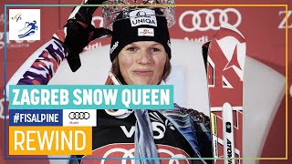 Rewind  Zagreb  Snow Queen Trophy  FIS Alpine [upl. by Annaliese]