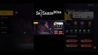 SK SABIR BOSS FREE FIRE U ID 😘🥵freefireshortvideo [upl. by Emmett]