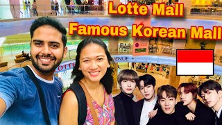 Lotte Mall Famous Korean Mall Jakarta Indonesia 🇮🇩  Daily life Vlog  Central Jakarta Indonesia [upl. by Yttisahc490]