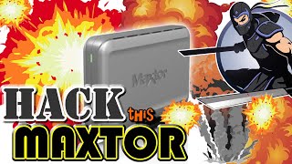 How to Open an Oldskool Maxtor 3200 External Drive  Applied Physics [upl. by Yror701]