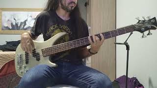 Electric Funeral Black Sabbath Bass blacksabbathrp bass heavymetal rock [upl. by Rich]