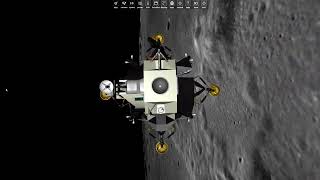 NASSP 8 Beta PDI to landing with Apollo 17 LM [upl. by Atenik]