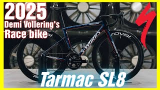 Specialized S Works Tarmac SL8  2025 FDJSuez Race bike  with superstar Demi vollering [upl. by Avram]