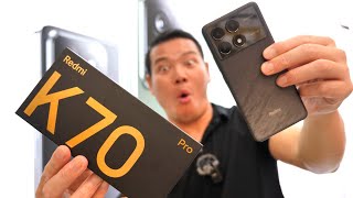 Redmi K70 Pro HandsOn the Flagship KILLER [upl. by Yboj]