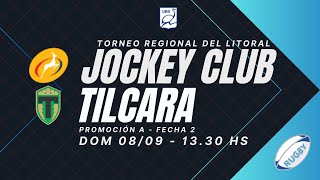 JOCKEY CLUB VENADO TUERTO VS TILCARA PARANÁ  FECHA 2  PROMOCIÓN A  TRL [upl. by Halika]