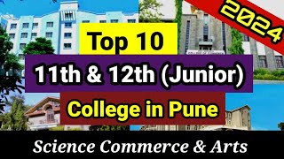 Top 10 Junior College in Pune  Best Junior Science Commerce amp Arts College in Pune [upl. by Jelsma]