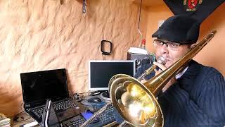 Lagrimas Negras  Celia Cruz Trombone Cover Tonny Guerra [upl. by Banks]