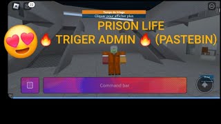 NEW SCRIPT PRISON LIFE  TRIGER ADMIN  PASTEBIN [upl. by Zetes]