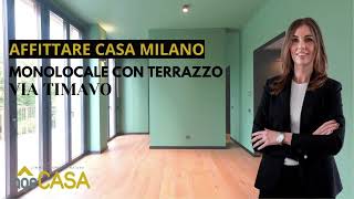 Affitto Elegante Appartamento con Terrazza a Milano [upl. by Nale]