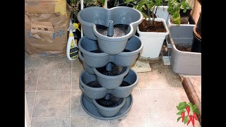 VIVOSUN 5 TIER STACKABLE PLANTER UNBOXING [upl. by Tsai]