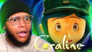 INSANE ENDING FIRST TIME WATCHING CORALINE 2009 REACTION [upl. by Damicke]