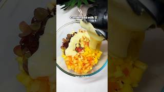 Make Fruit Salad Recipe in 60 Seconds asmrsounds food cooking recipe salad [upl. by Cusack]