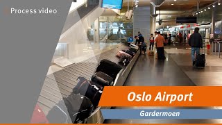 The World Of Vanderlande Oslo Airport Gardermoen  Process video [upl. by Danielson]