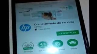 como imprimir en una impresora hp 2545 desde tu movil android [upl. by Nwavahs]