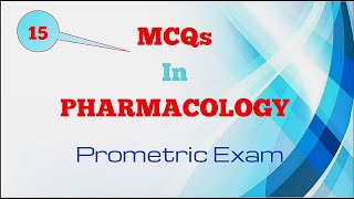 15 MCQs in Pharmacology with Answers  Important Questions for Prometric Exam [upl. by Irot]