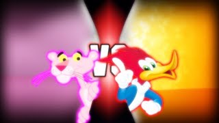 Pink Panther VS Woody Woodpecker MARVELUniversal  Fan Made DEATH BATTLE Trailer [upl. by Perkoff]