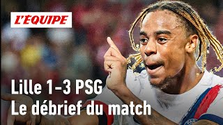 Lille 13 PSG  Le débrief du match dans LÉquipe du Soir [upl. by Spiegelman]