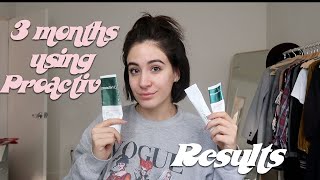 Does Proactiv Really Work My 3 Month Results [upl. by Adnof]