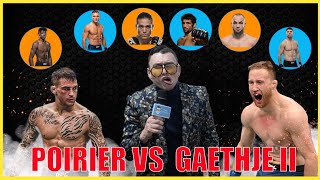 Dustin Poirier vs Justin Gaethje II EARLY PREDICTIONS [upl. by Lesig]