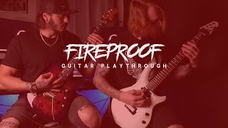 Sleep Signals  FIREPROOF  Guitar Playthrough [upl. by Inttirb]