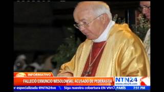 Muere exnuncio de República Dominicana procesado en el Vaticano por pederastia [upl. by Johnnie]